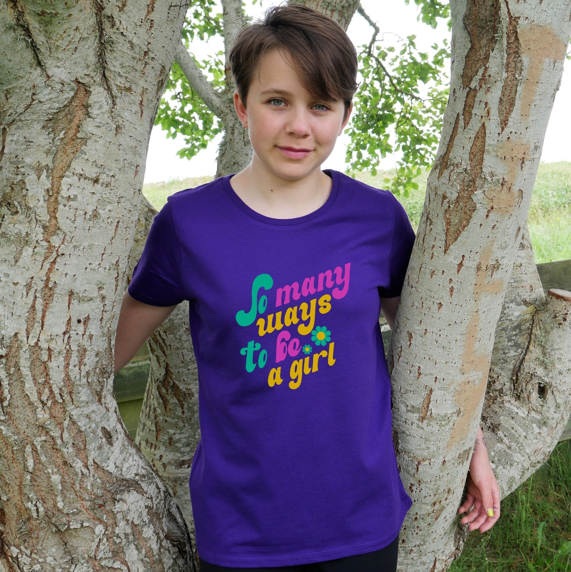 70s Vibe So Many Ways to be a Girl - Teens/Adults T-Shirt - Scarf Monkey