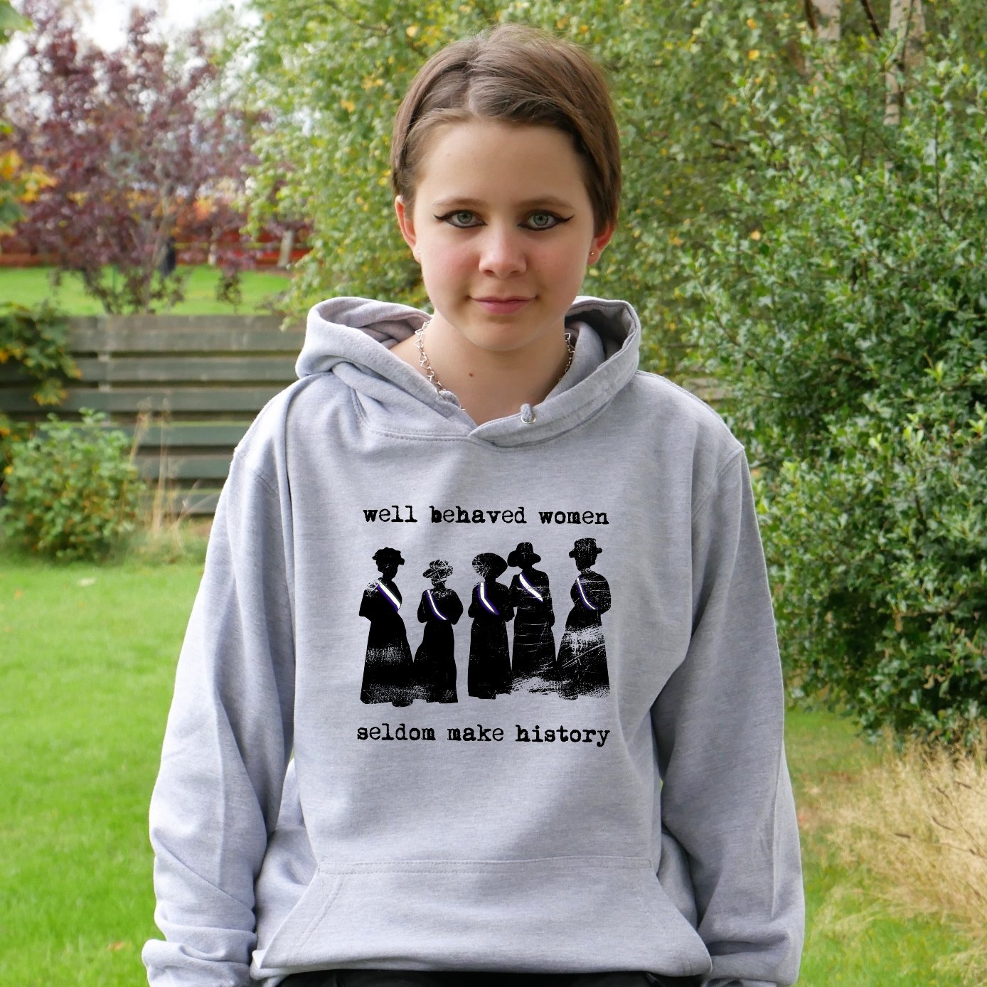 Suffragettes Hoodie for Teens/Adults - Scarf Monkey