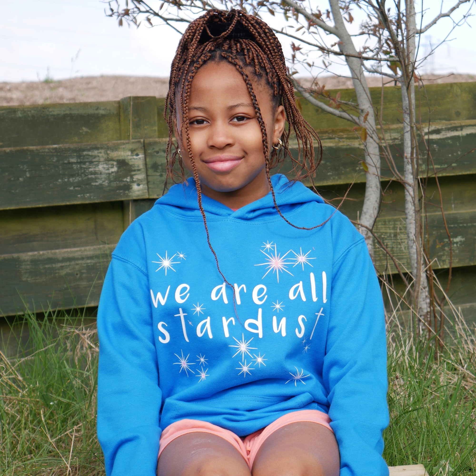 We Are All Stardust Girls Hoodie - Scarf Monkey