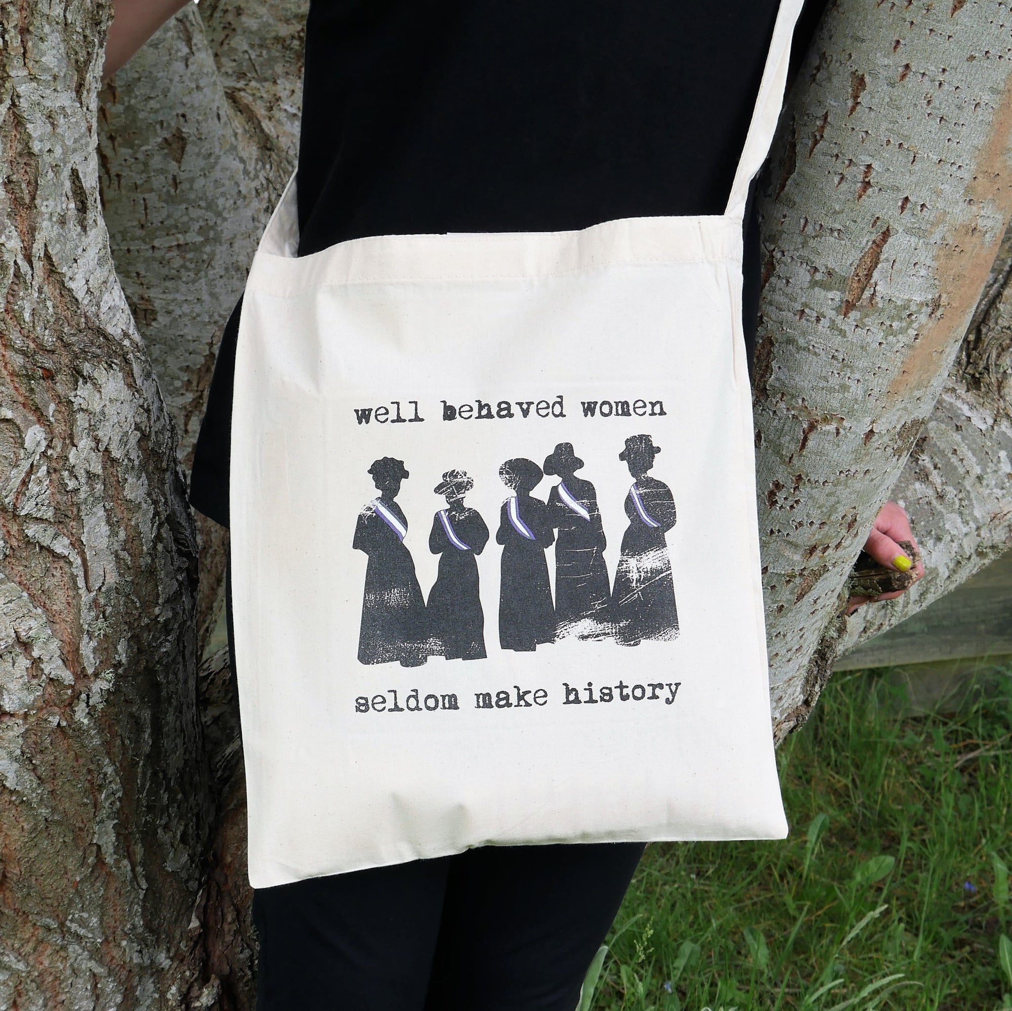 Suffragettes Organic Cotton Tote Bag