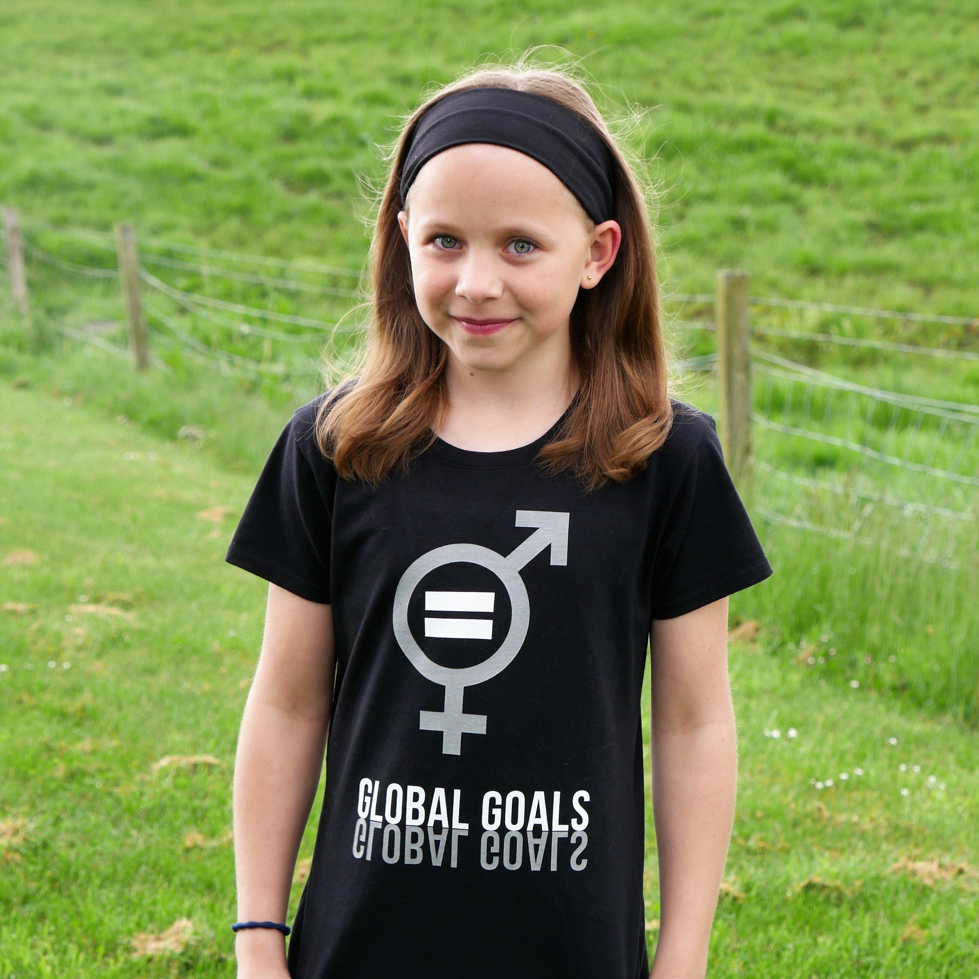 Global Goals 'Gender Equality' Greyscale T-Shirt for Teens/Adults - Scarf Monkey