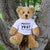 Teddy Bear in Pretty Awesome! T-Shirt - Scarf Monkey