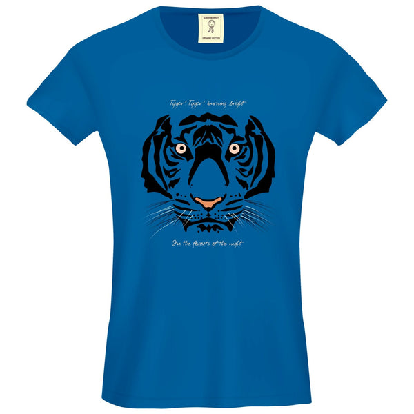 Tiger Night - T-shirt manches longues pour Femme
